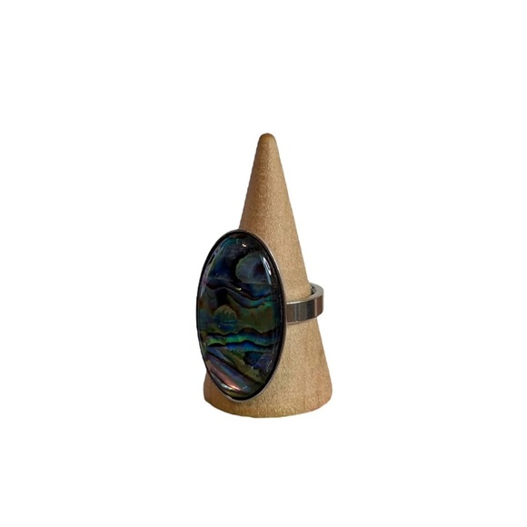 NEW Abalone Shell Ring - Picture 3 of 3